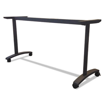 Alera® Alera Valencia Series Training Table T-leg Base, 24.5w X 19.75d X 28.5h, Black freeshipping - TVN Wholesale